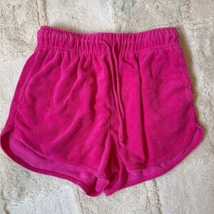 wild fable Hot Pink Terry Cloth Shorts